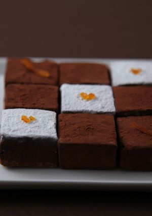 生チョコ　オレンジ風味-レシピのメイン写真