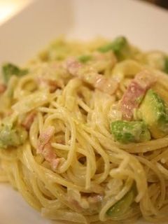 アボチーズのとろ~りクリームパスタ-レシピのメイン写真