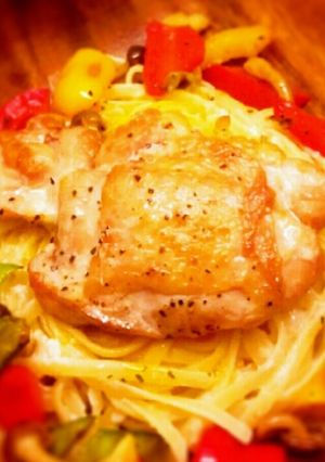 ♪カル.ズボ.ラーナ彩チキン♪-レシピのメイン写真