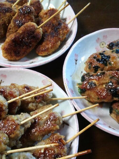 三色つくね(赤)•(緑)•(白)-レシピのメイン写真