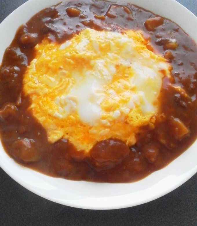 豪華に見える☆簡単カレーオムライス☆ by ☆ここのり