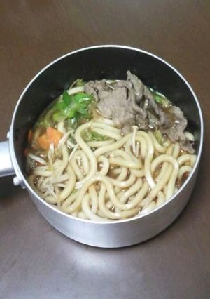 すき焼きうどん-レシピのメイン写真