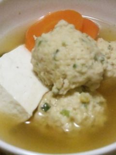鶏団子✿鍋には定番♬簡単だよ♥-レシピのメイン写真