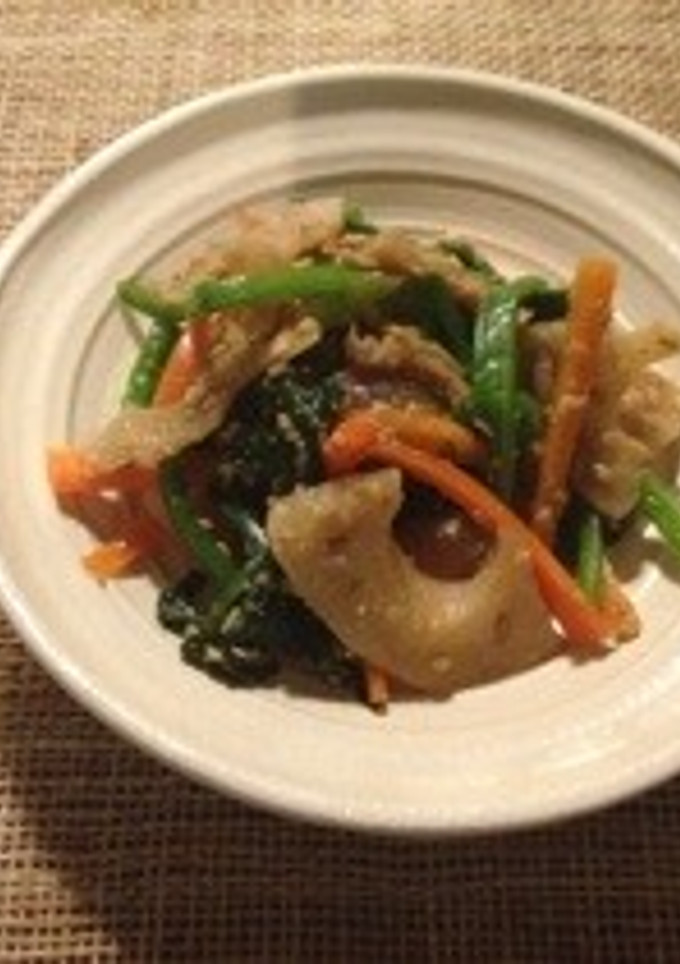 鍋一つで野菜たっぷりほうれん草のごま和え-レシピのメイン写真