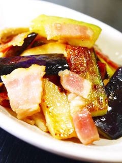 なす・ベーコン・エリンギのバター醤油炒め-レシピのメイン写真