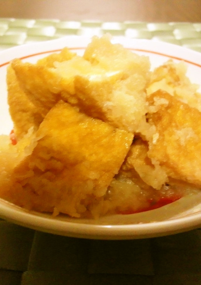 簡単！厚揚げの大根おろし煮-レシピのメイン写真