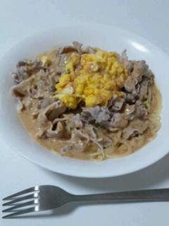 簡単冷しゃぶと玉子のパスタ-レシピのメイン写真
