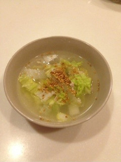 白菜のさっぱりスープ-レシピのメイン写真