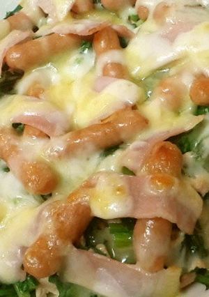 ほうれん草のツナマヨチーズ焼き♪-レシピのメイン写真