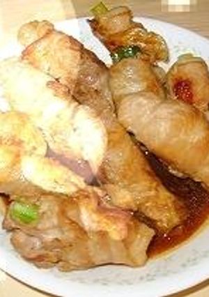 肉のアスパラ巻きと肉のネギ巻き-レシピのメイン写真