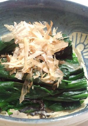 ほうれん草のおひたし塩昆布和え♪-レシピのメイン写真