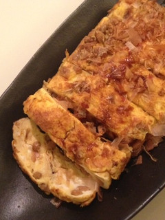 激簡単!納豆オムレツ(卵焼き)-レシピのメイン写真