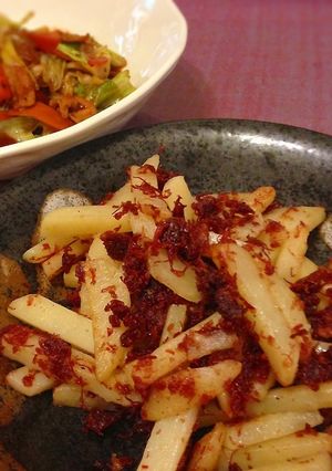 じゃがいもとコンビーフの炒め-レシピのメイン写真