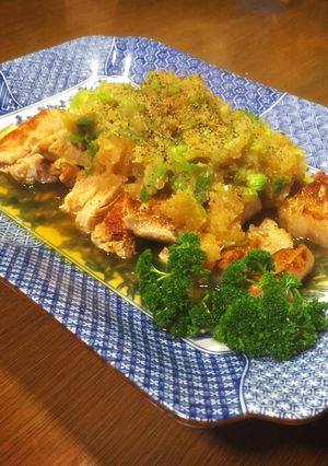 ネギと大根おろしたっぷりのトンテキ-レシピのメイン写真