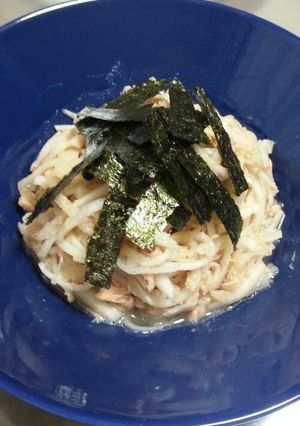 簡単♪ポン酢で大根とツナのサラダ-レシピのメイン写真