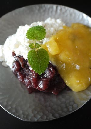 あんこ＆カッテージチーズのゆずクリーム♪-レシピのメイン写真