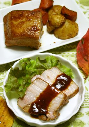炊飯器で簡単☆やわらか~い味噌煮豚-レシピのメイン写真