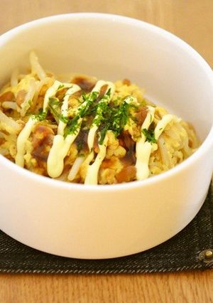ふわとろシャキッ♪もや玉納豆-レシピのメイン写真