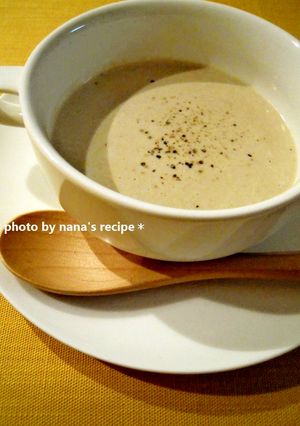 お店の味！マッシュルームのポタージュ-レシピのメイン写真