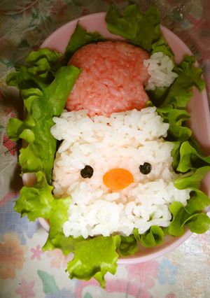 X'mas　サンタさん（顔だけ）-レシピのメイン写真