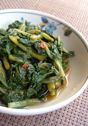即席！野沢菜漬け（かぶの葉でもOK）-レシピのメイン写真
