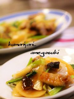かぶと白菜の豚バラ旨味噌炒め。-レシピのメイン写真
