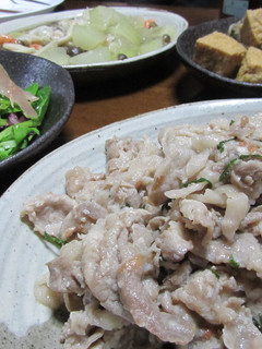梅風味豚肉炒め-レシピのメイン写真