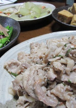 梅風味豚肉炒め-レシピのメイン写真