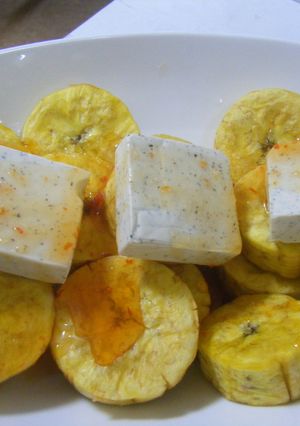 料理用バナナでおいしいおつまみ-レシピのメイン写真