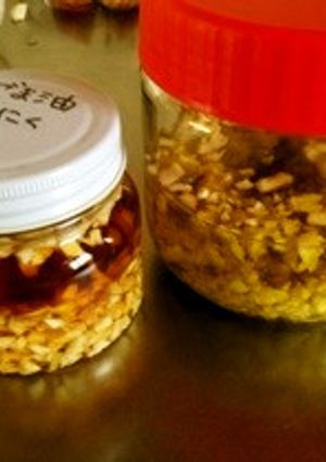 万能ﾆﾝﾆｸ漬け醤油･オイル･ごま油･油-レシピのメイン写真