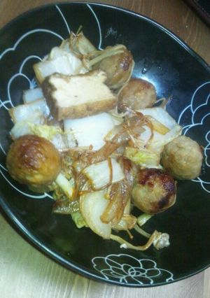 ミートボールの醤油餡かけ-レシピのメイン写真