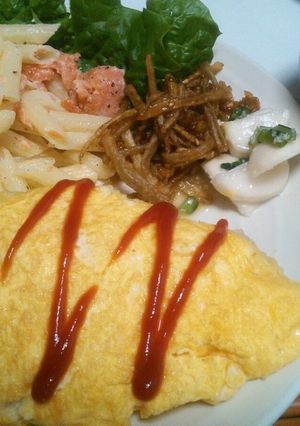 肉じゃがオムレツ-レシピのメイン写真