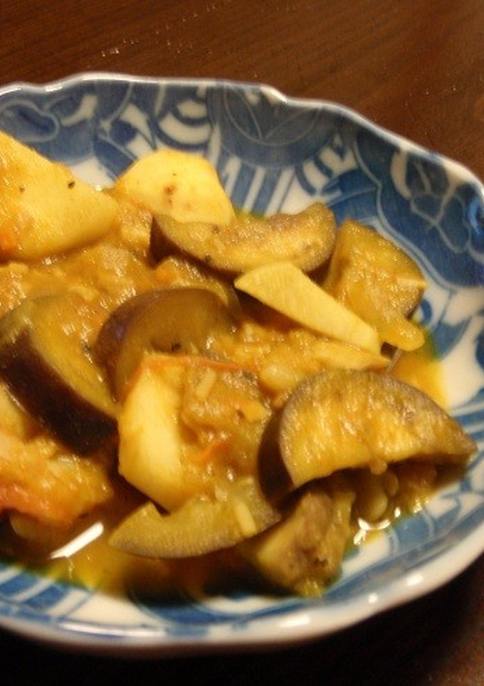 里芋とトマトのカレー（ルー不使用）-レシピのメイン写真