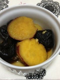さつまいもとプルーンの蜂蜜煮-レシピのメイン写真
