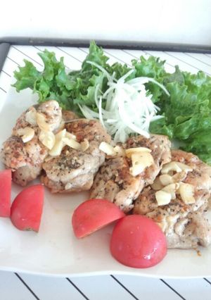 アーモンドバジルチキンソティー★-レシピのメイン写真