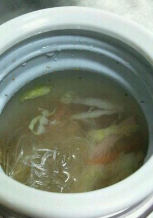 保温ポットで中華スープ♪-レシピのメイン写真