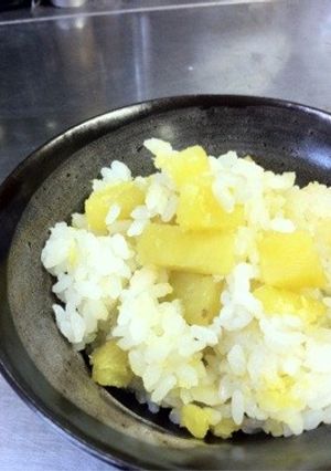 【ウチの】さつまいもご飯-レシピのメイン写真