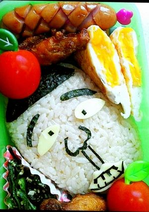 キャラ弁　ちびまるこちゃん～はまじ-レシピのメイン写真