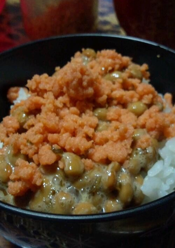 超簡単納豆鮭丼《息子作》-レシピのメイン写真
