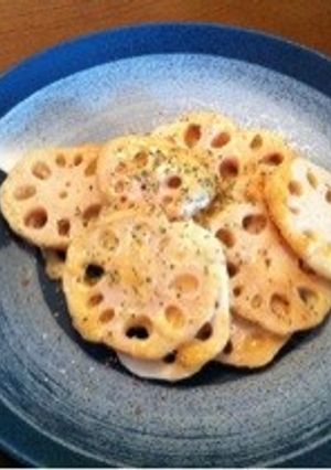 蓮根チーズ焼き-レシピのメイン写真