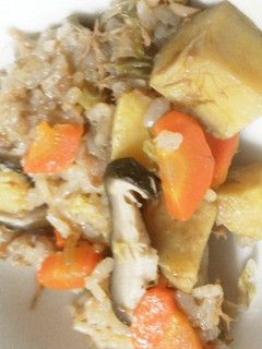 ツナ缶&さつまいもの炊き込みご飯-レシピのメイン写真