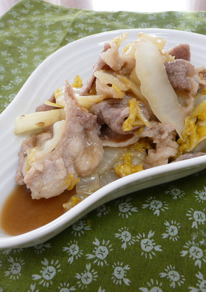 塩麹もみ白菜と豚肉で☆時短とろとろ煮-レシピのメイン写真