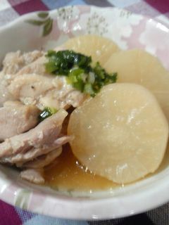 鶏もも肉と大根のこくうま煮♪-レシピのメイン写真