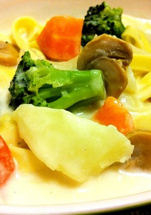 村上食堂●森のあったか麺入りシチュー-レシピのメイン写真