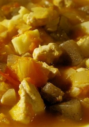 炊飯器で簡単!ヘルシー!鶏とトマト煮込み-レシピのメイン写真