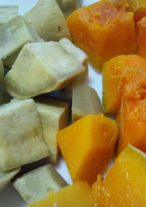 レンジで温野菜サラダ（ゆで野菜）-レシピのメイン写真