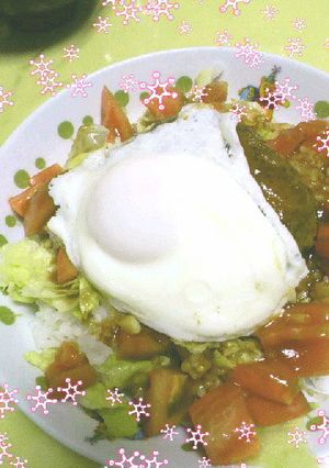 ワンプレートでご馳走ロコモコ-レシピのメイン写真
