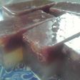 ゆであずきで作る水羊羹だワン