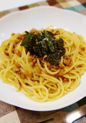 スピード勝負！激ウマ納豆パスタ❤-レシピのメイン写真