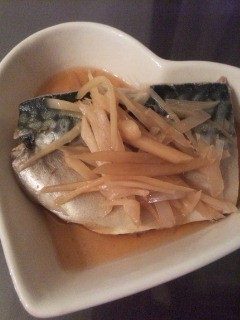 サバの新生姜煮-レシピのメイン写真